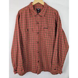 Ralph Lauren Jeans Co Men's Shirt Size XL Red Plaid Long Sleeve Button Down Top